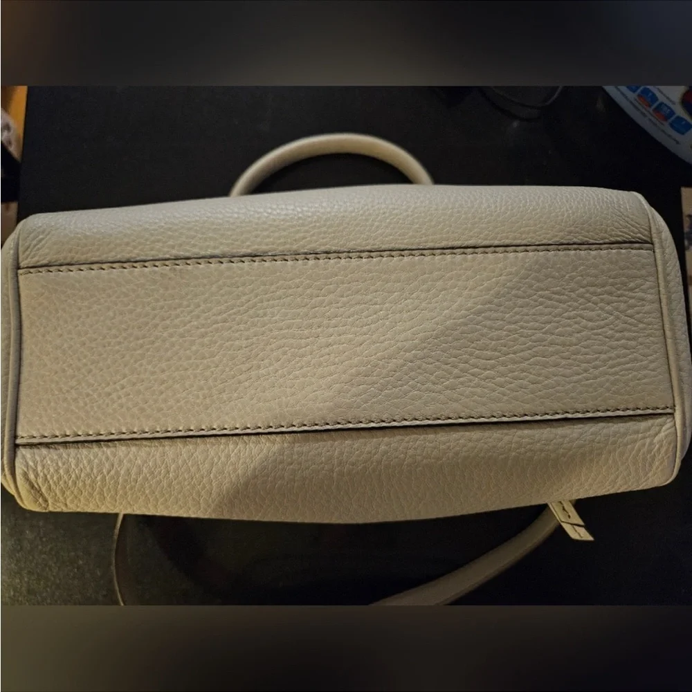 Kate Spade Grant Park Alida Shoulder Tote Wkru2640 In Moussfrost Taupe - Picture 3 of 11